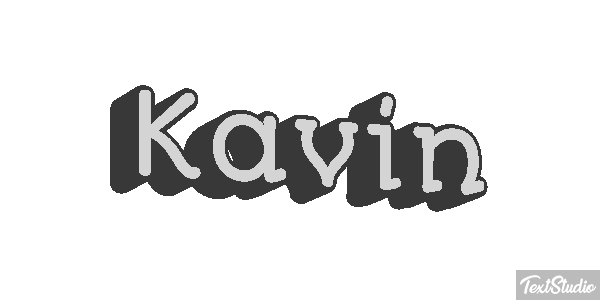 Kavin Efecto de texto