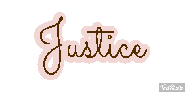 Justice Efecto de texto