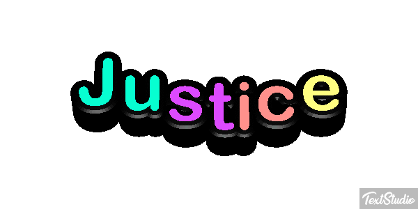 Justice Efecto de texto
