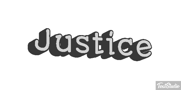 Justice Efecto de texto