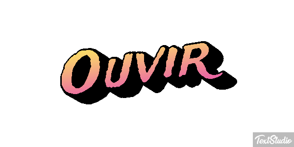 Ouvir Tekst effect