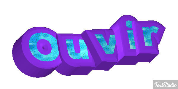 Ouvir Tekst effect