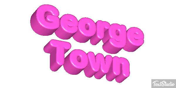 George Town Efekt tekstowy