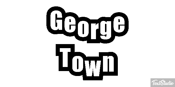 George Town Efekt tekstowy