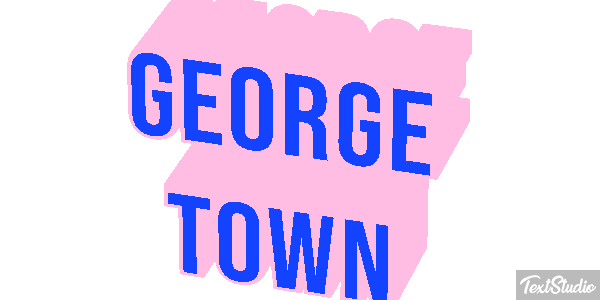 George Town Efekt tekstowy