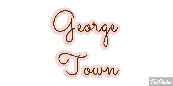 George Town Efekt tekstowy