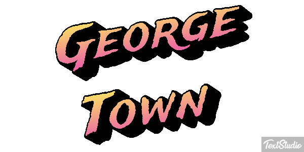 George Town Efekt tekstowy