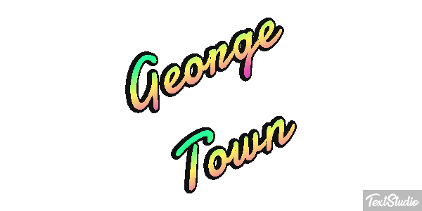 George Town Efekt tekstowy