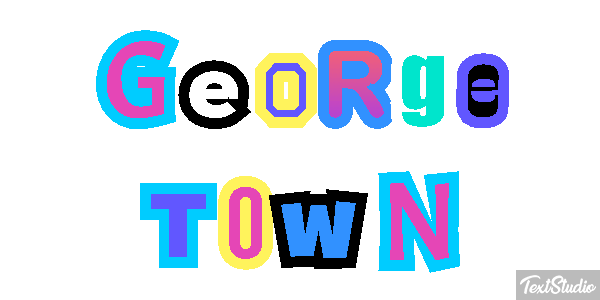 George Town Efekt tekstowy