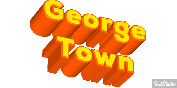 George Town Efekt tekstowy