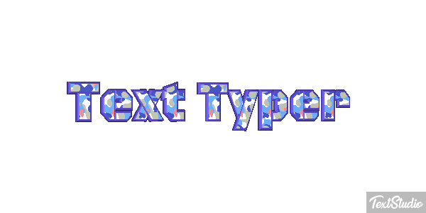 Text Typer Text effect
