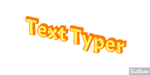 Text Typer Text effect