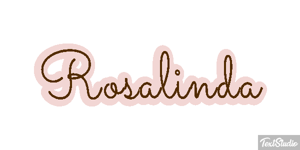 Rosalinda Text effect