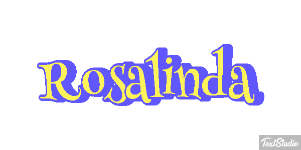 Rosalinda Text effect