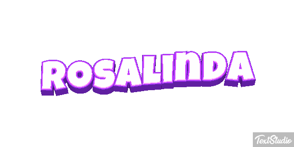 Rosalinda Text effect