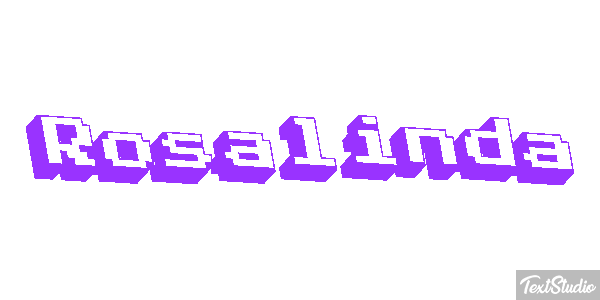 Rosalinda Text effect