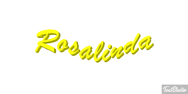 Rosalinda Text effect