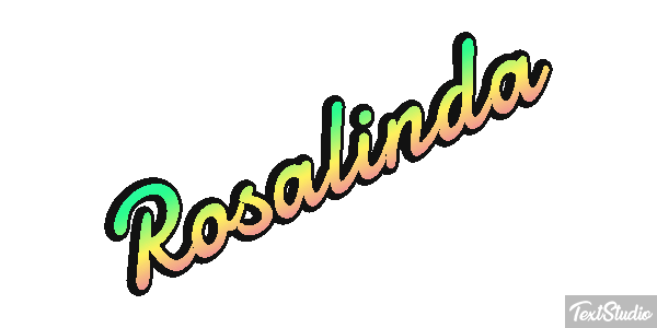 Rosalinda Text effect