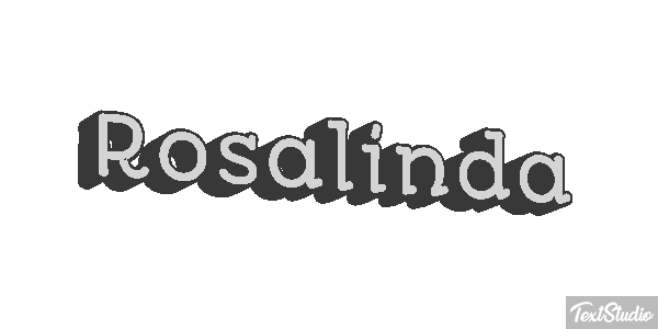 Rosalinda Text effect