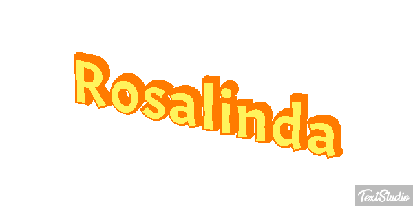 Rosalinda Text effect