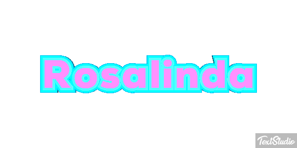 Rosalinda Text effect