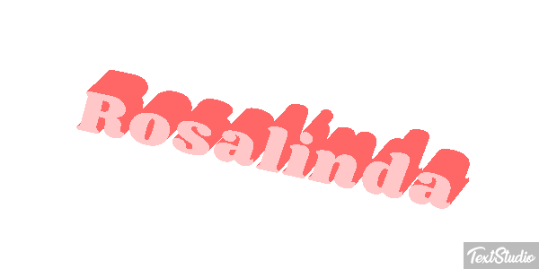 Rosalinda Text effect