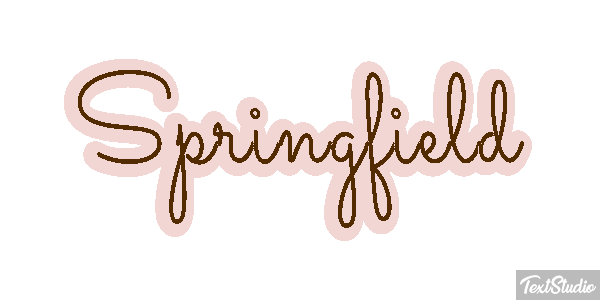Springfield Effetto testo