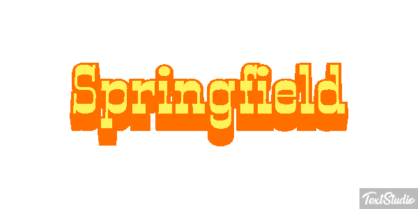 Springfield Effetto testo