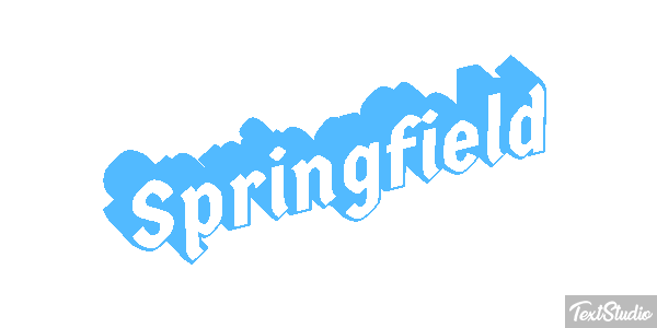 Springfield Effetto testo