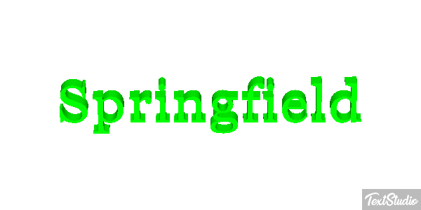 Springfield Effetto testo
