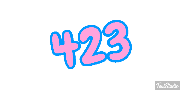 423 Текстовый эффект