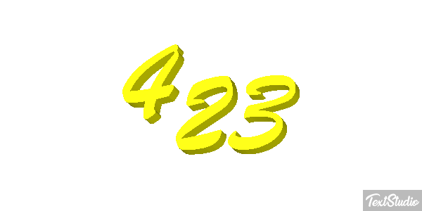 423 Текстовый эффект
