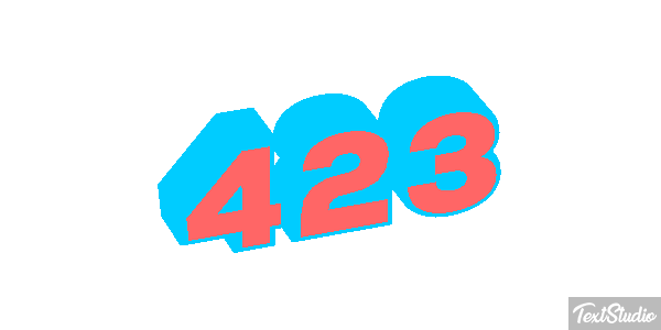 423 Текстовый эффект
