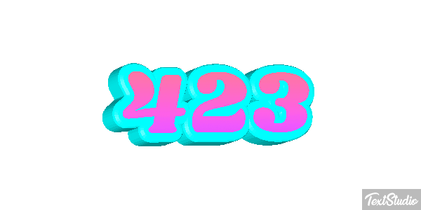423 Текстовый эффект