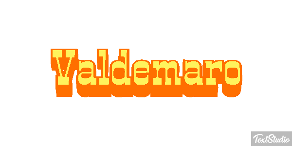 Valdemaro Text effect