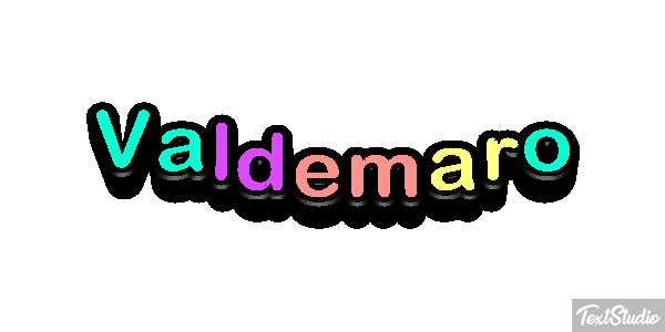Valdemaro Text effect