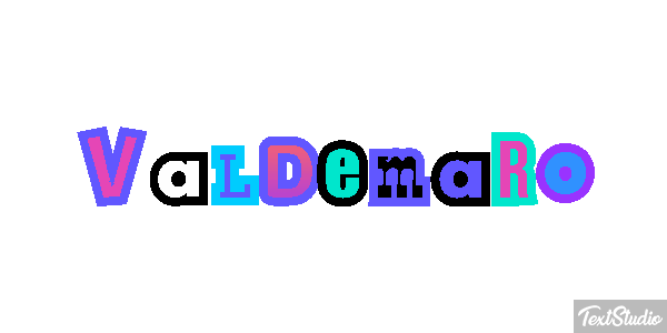 Valdemaro Text effect