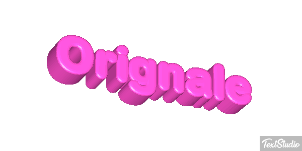 Orignale Effetto testo