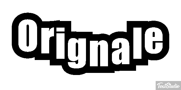 Orignale Effetto testo