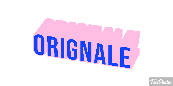 Orignale Effetto testo