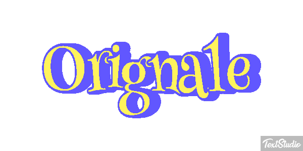 Orignale Effetto testo