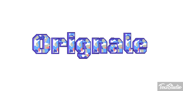 Orignale Effetto testo