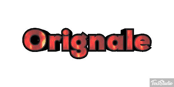 Orignale Effetto testo