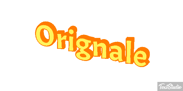 Orignale Effetto testo
