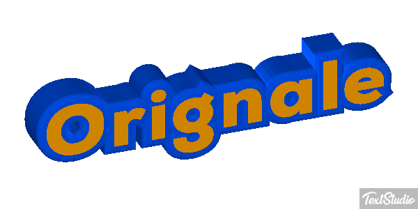 Orignale Effetto testo
