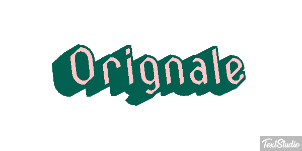 Orignale Effetto testo
