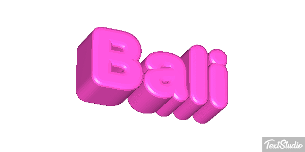 Bali Text effect