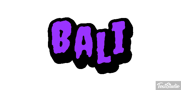 Bali Text effect