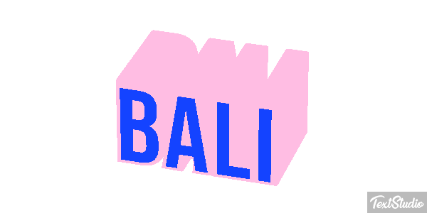 Bali Text effect