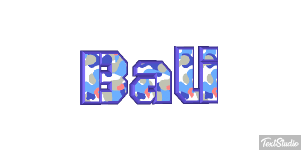 Bali Text effect